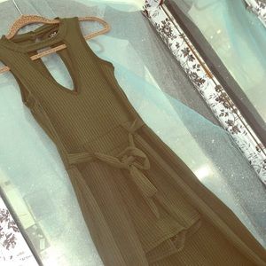 Olive Green Jumpsuit Dress Combo. NEVER WORN!!
